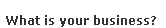 How Big is your Business?